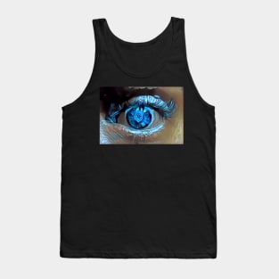 My Left Dreaming Eye Tank Top